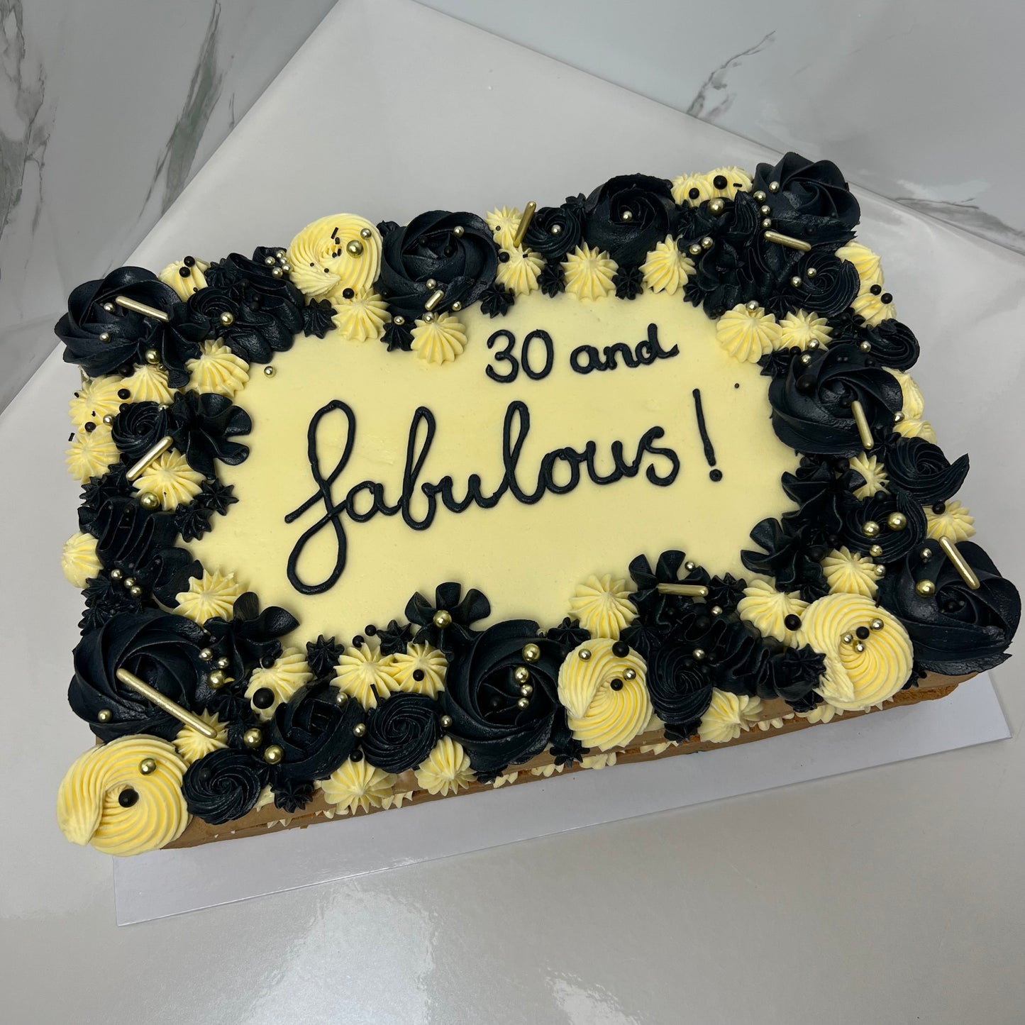 Sheet Taart - Standaard 16-20 personen