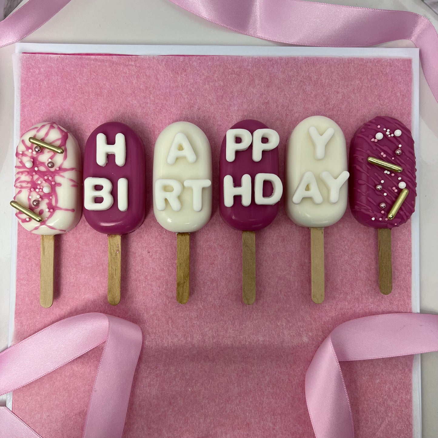 Cakesicles - Happy Birthday