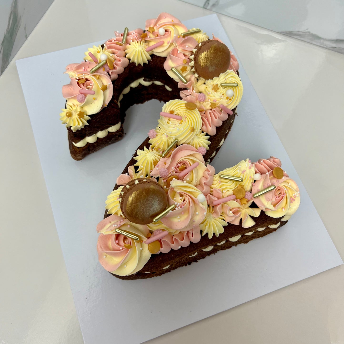 Cijfertaart (1 cijfer) 8-10 personen