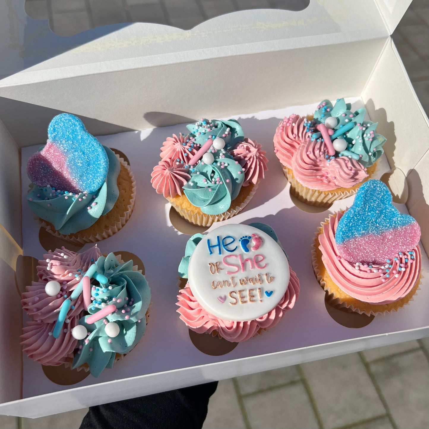 Cupcakes - Gender Reveal
