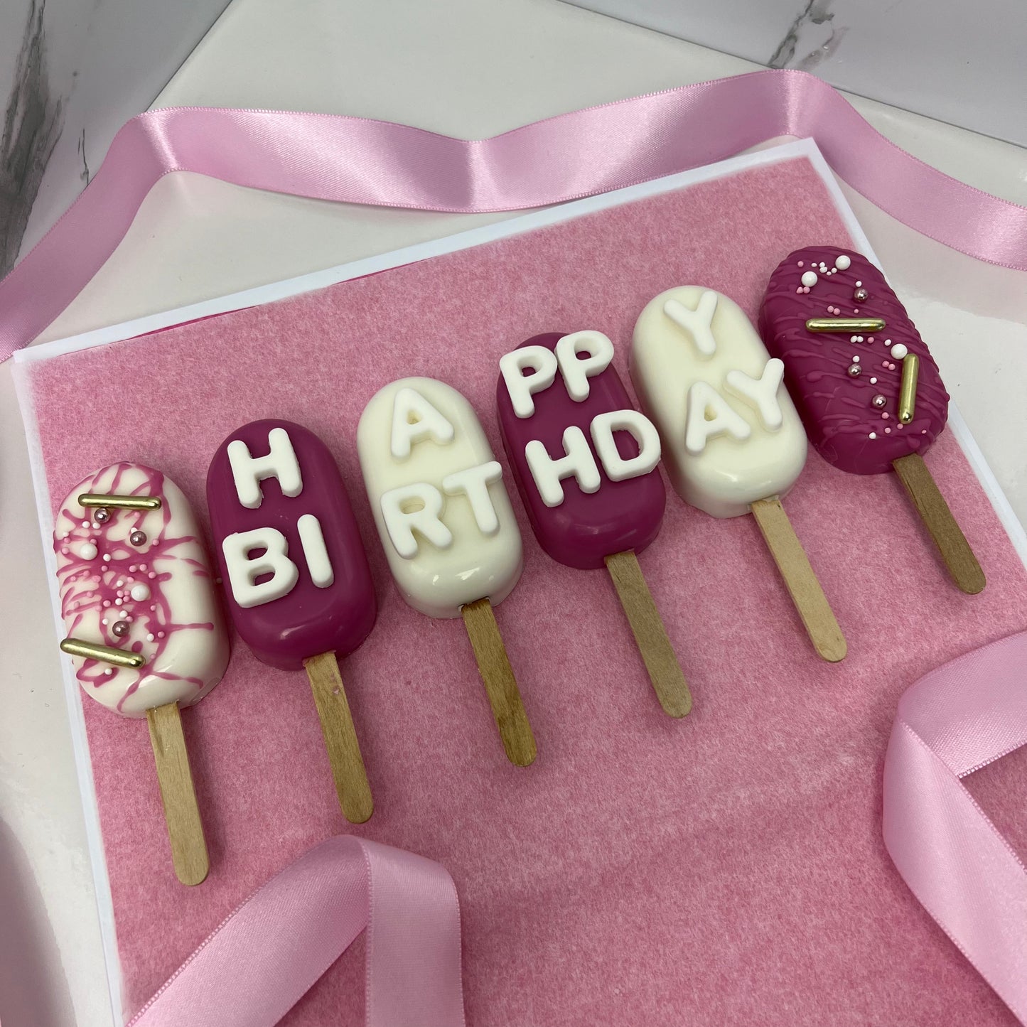 Cakesicles - Happy Birthday