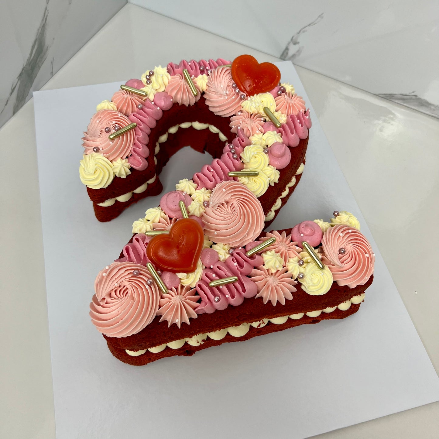 Cijfertaart (1 cijfer) 8-10 personen