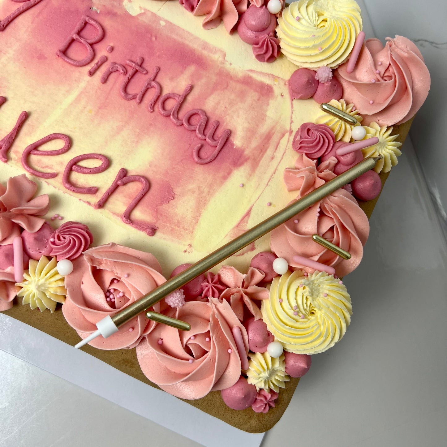 Sheet Taart - Standaard 16-20 personen