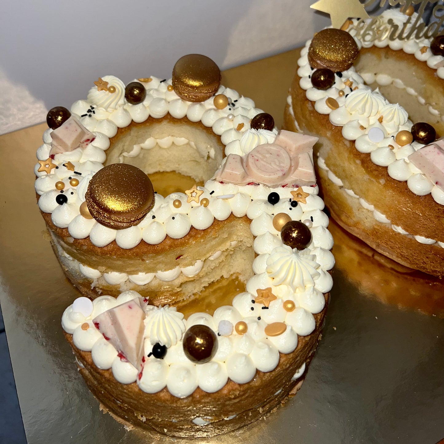 Cijfertaart (2 cijfers) 16-20 personen