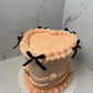 Taart - Vintage Heart 12-16 personen