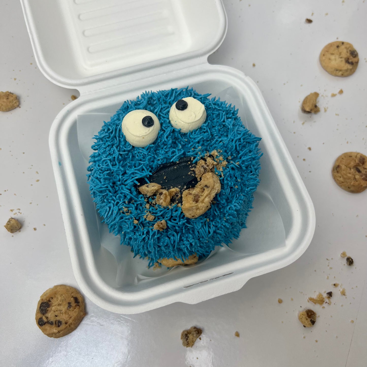 Bento Taart Cookie Monster 1-4 personen